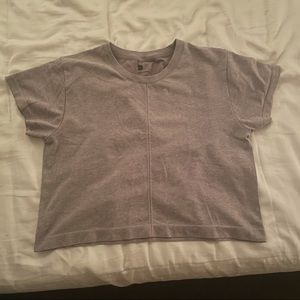 Athletic crop shirt NWOT